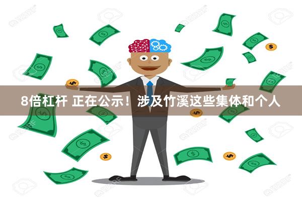 8倍杠杆 正在公示！涉及竹溪这些集体和个人